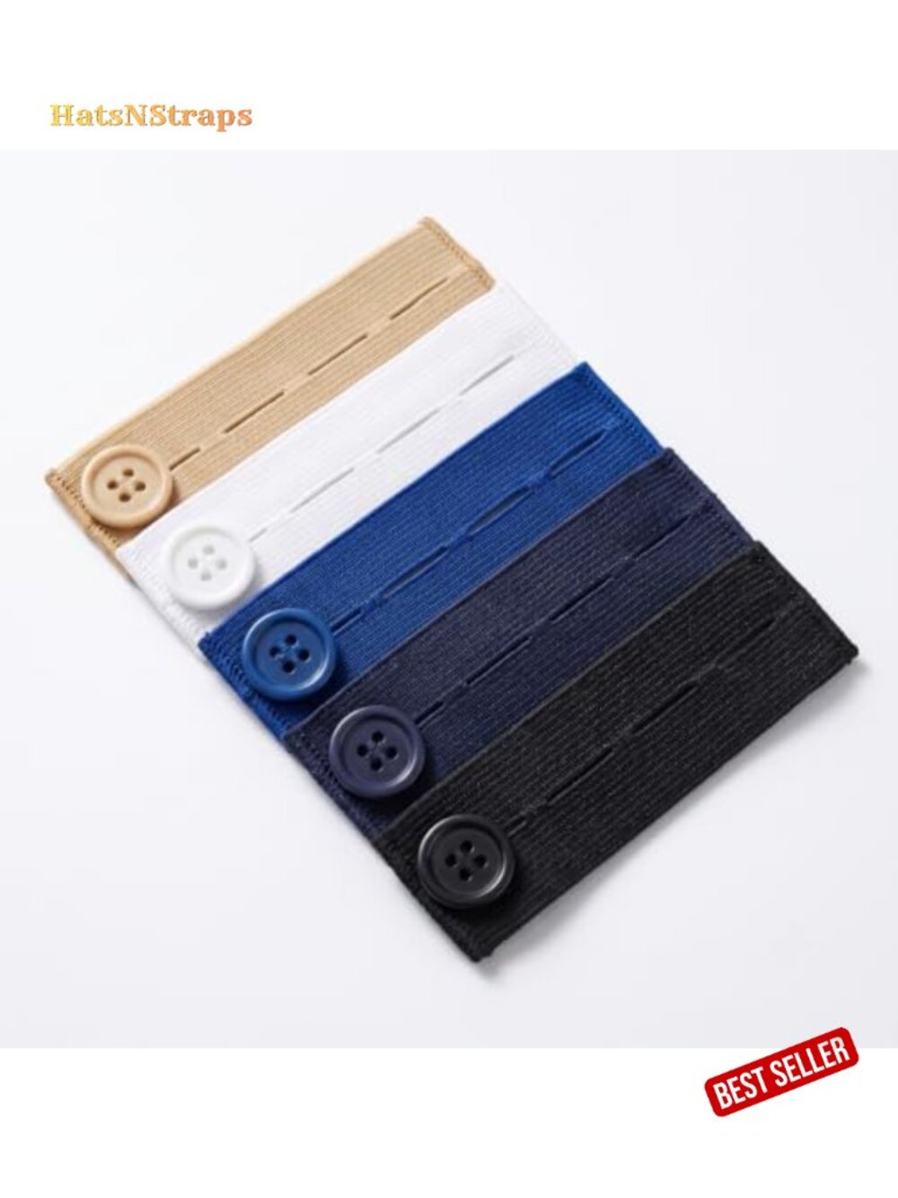 20 PCS Elastic Waistband Extenders for Pants, No Sewing Maternity Jeans